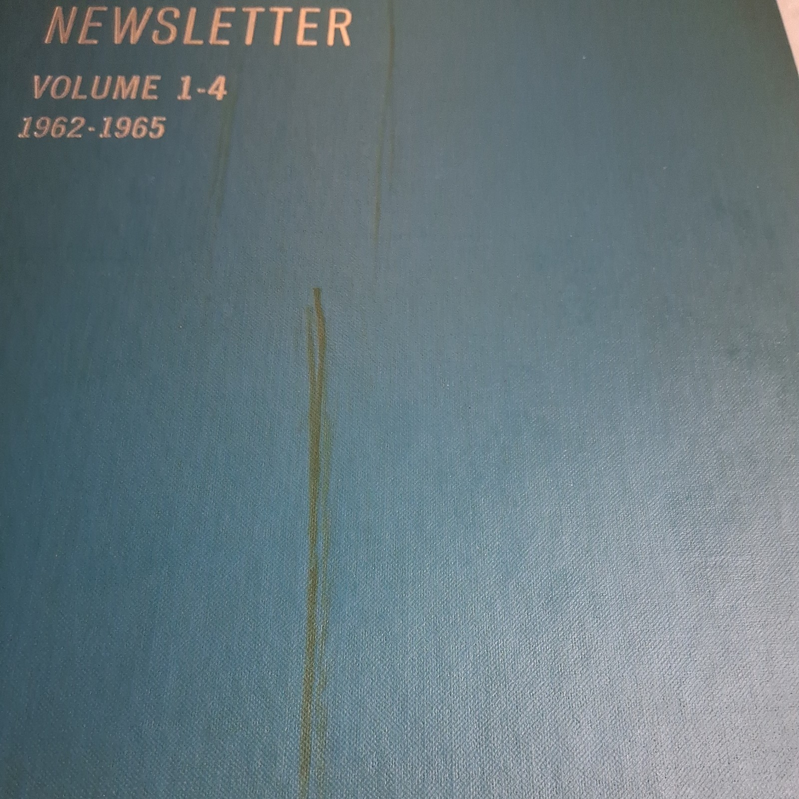 The Objectivist Newsletter By: Ayn Rand. Vol.1-4 1962-1965, Palo Alto Hardcover