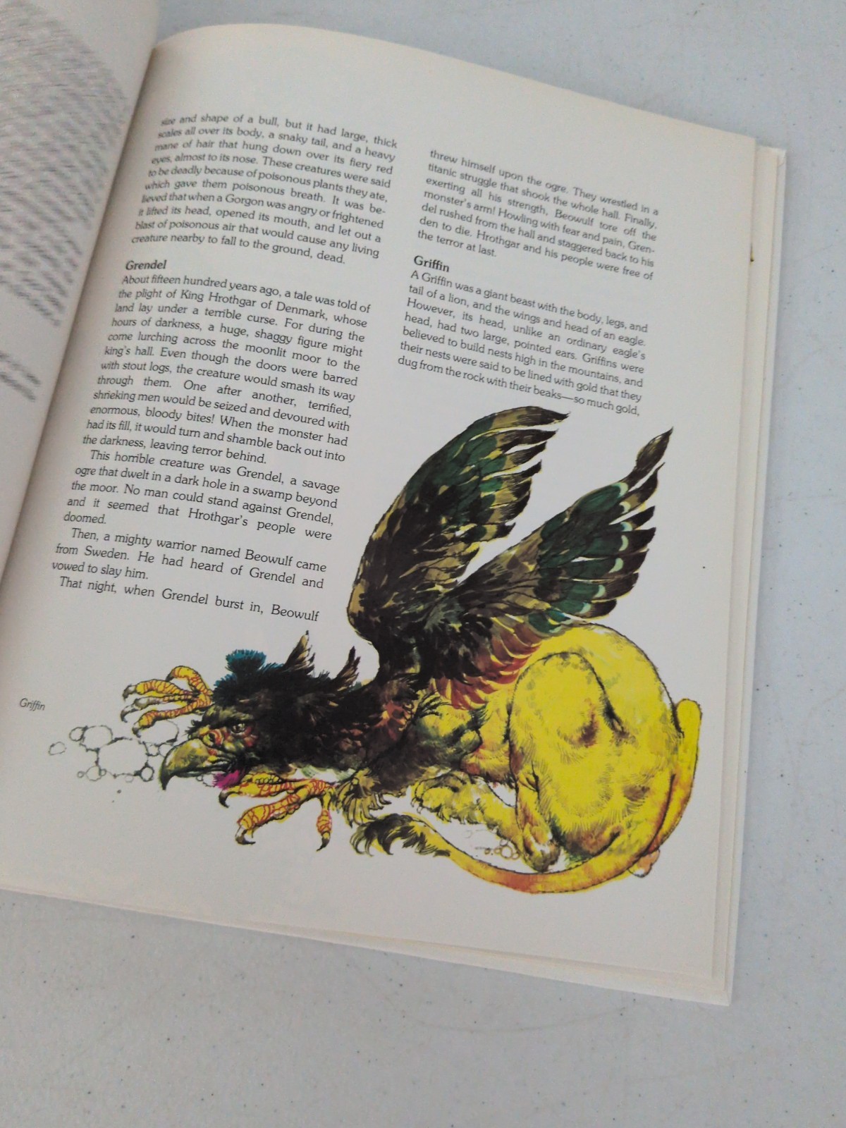 Encyclopedia of Legendary Creatures by Tom McGowen Illus. Victor G. Ambrus. Lib