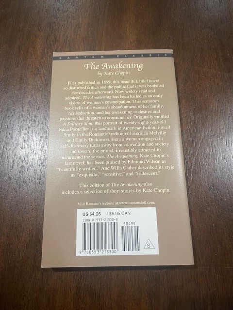 The Awakening by Kate Chopin (Mass Market) – Brand New