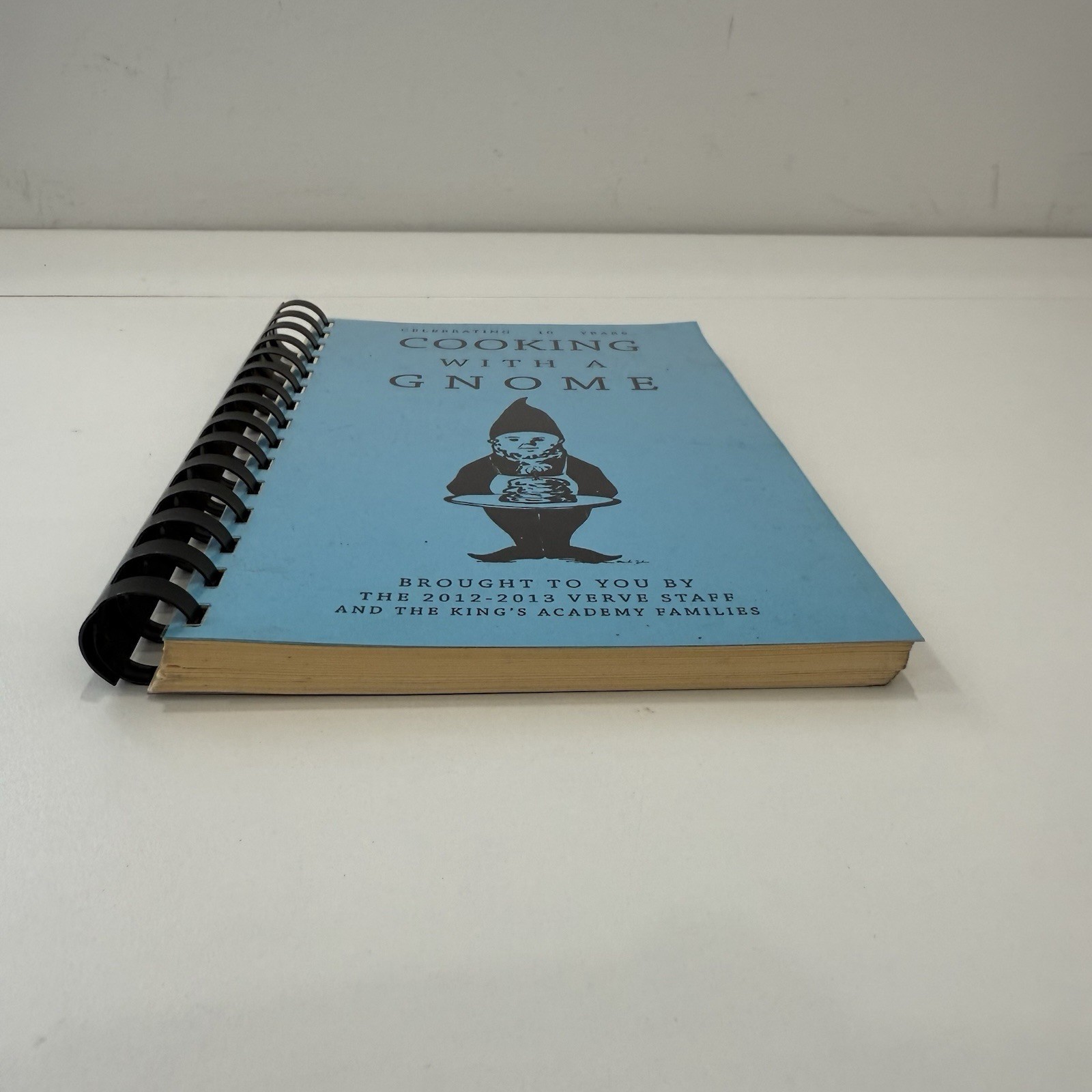 Cooking with a Gnome Cookbook Spiral Verve Kings Academy Georgia