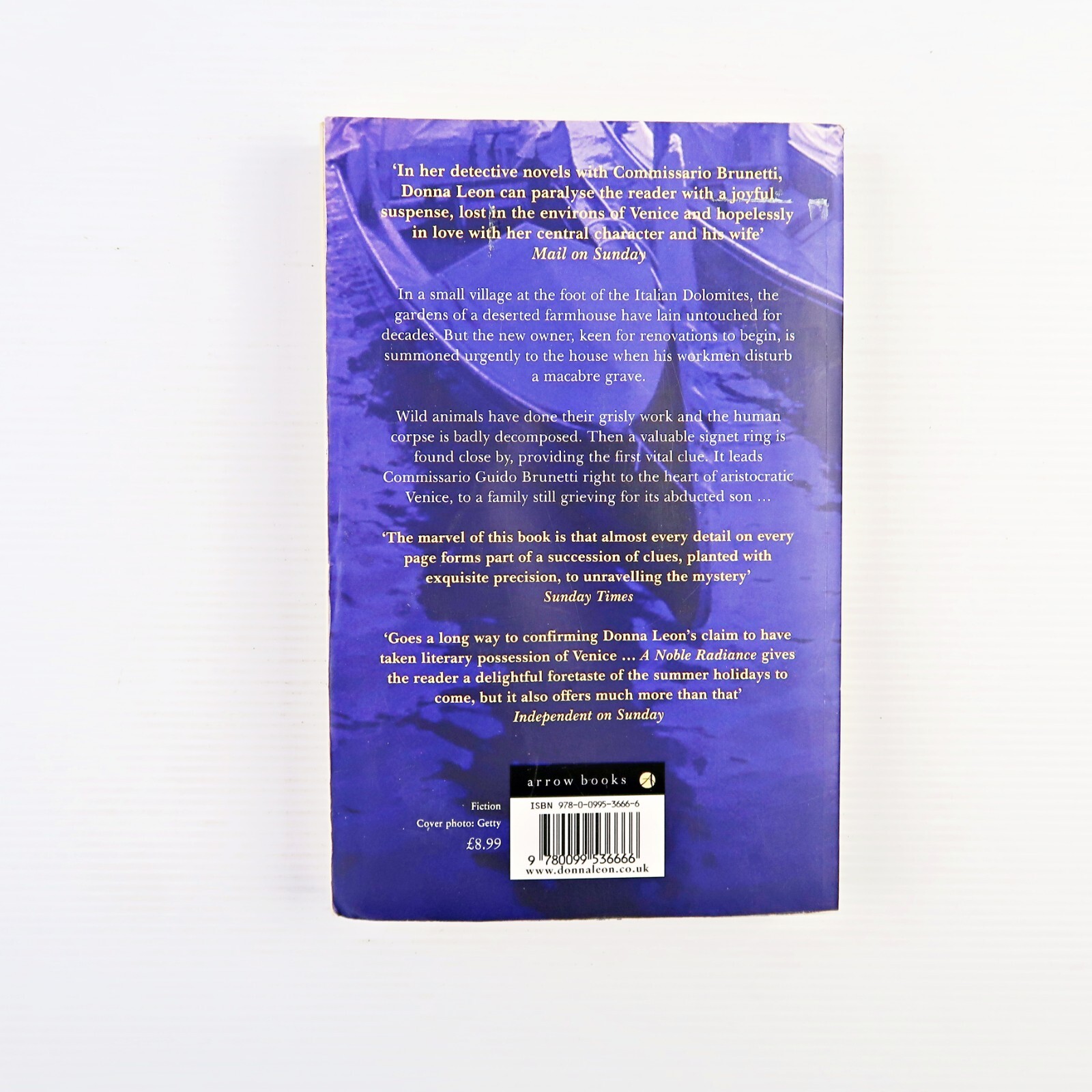 A Noble Radiance: (Brunetti 7) (Paperback 2009)