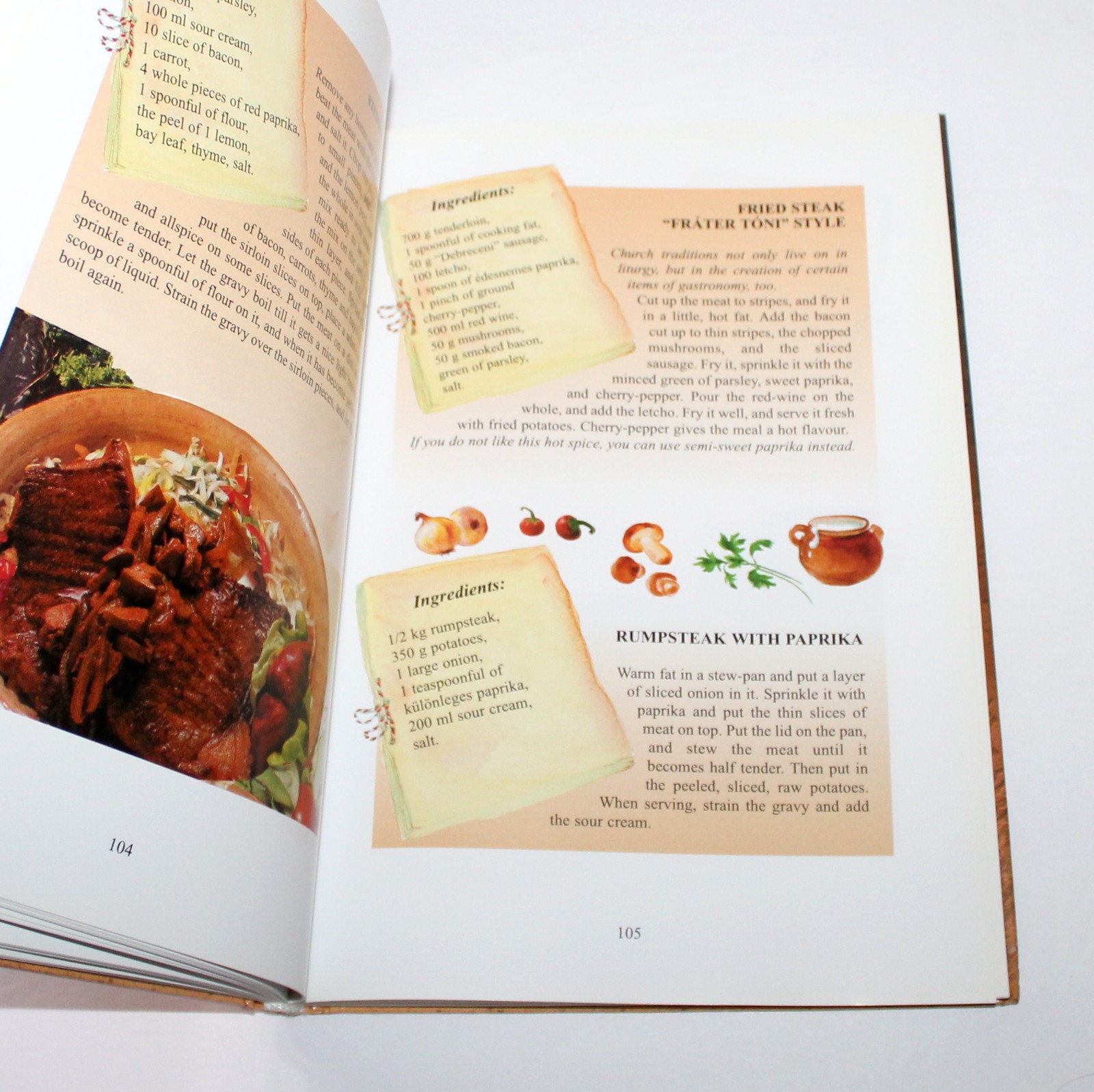 Paprika on the Dinner Table Laszlo Szakal 2003 Hungary cookbook