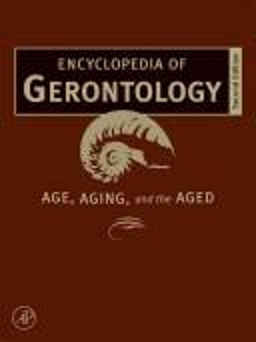 Encyclopedia of Gerontology Hardcover James E. Birren