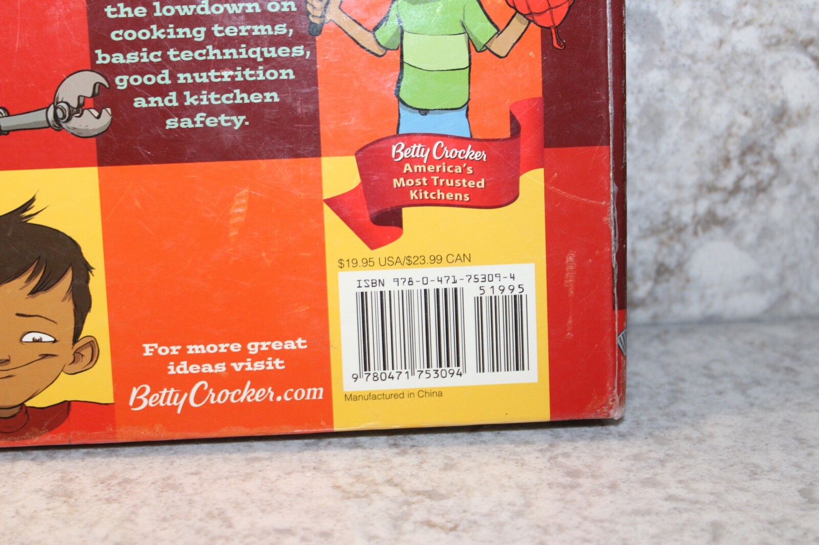 2009 Betty Crocker’s Kids Cook! Cookbook Second Edition 159 pages