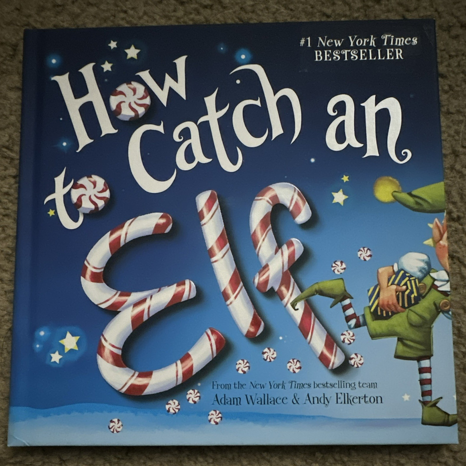 Adam Wallace How to Catch an Elf (2016) Hardcover Illustrated How to Catch Ser