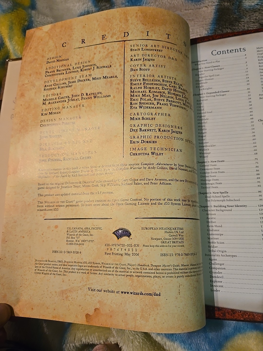 Players Handbook II Dungeons & Dragons D&D 3.5 WOTC EB NICE AUTHENTIC D20