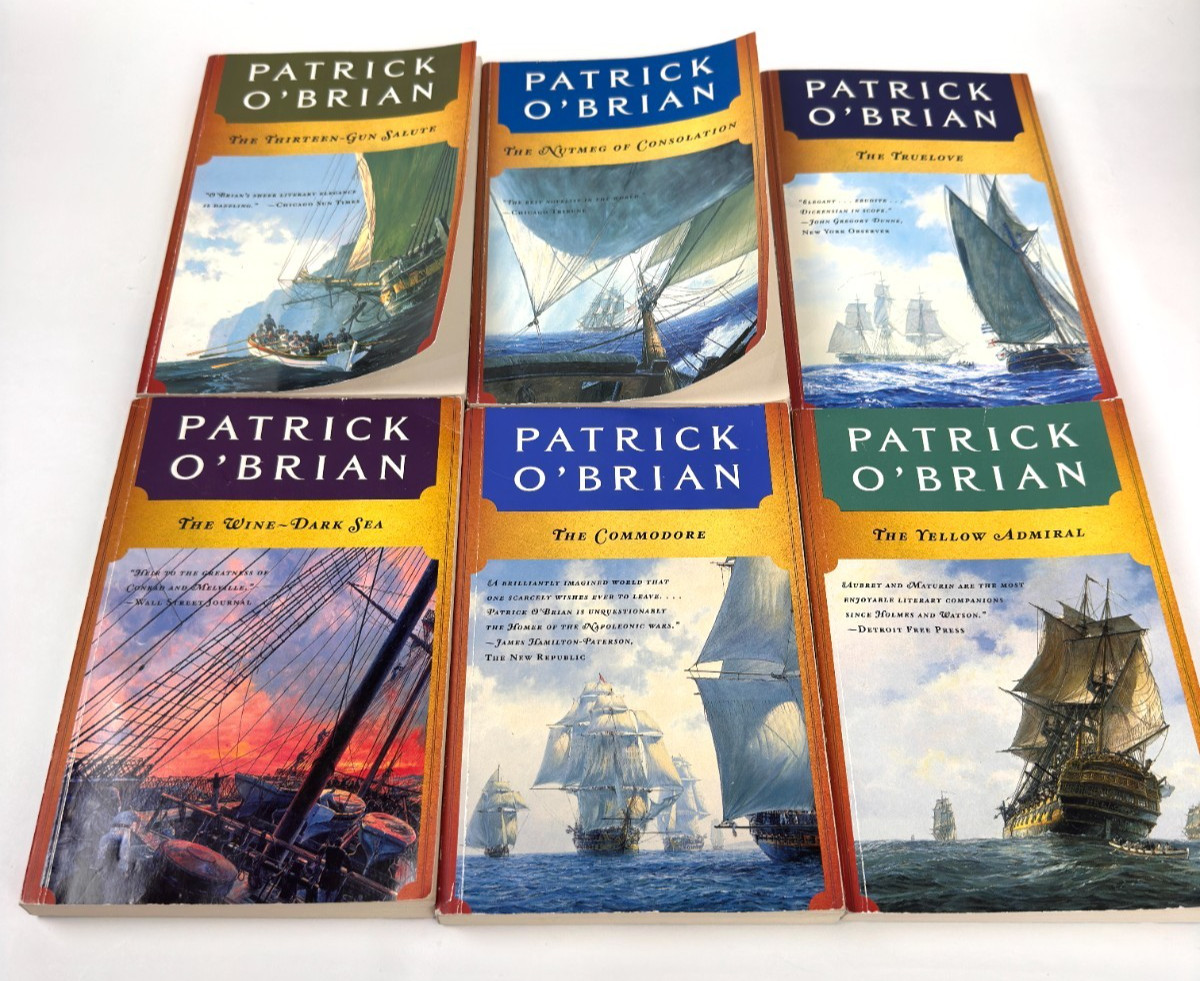 Aubrey & Maturin Master Commander Patrick O’Brian Complete Set Series Lot of 21