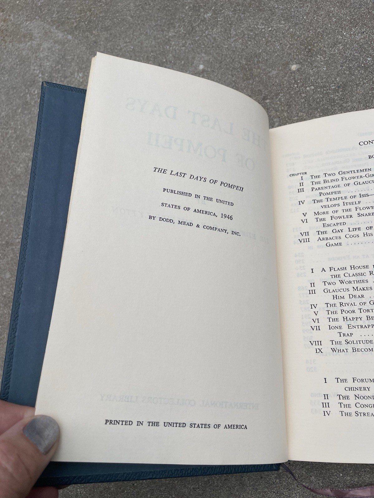 The Last Days of Pompeii by Bulwer-Lytton, International Collectors Library 1946