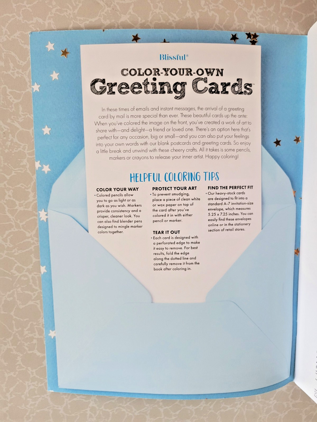 COLOR YOUR OWN GREETING CARDS Create 27 Fun & Festive Cards – Children & Adult