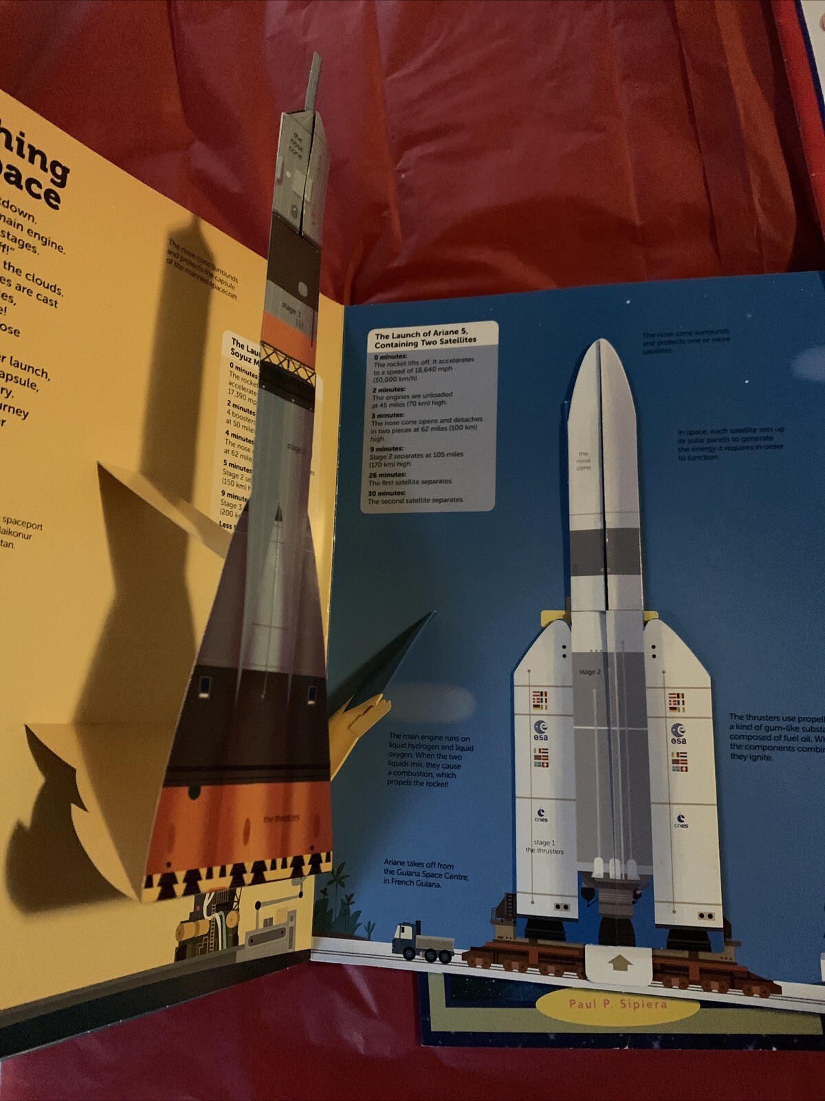 4 Books About Space & 1 Journal Interactive Facts