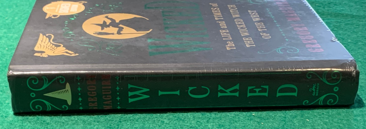 Wicked Collector’s Edition & Elphie by Gregory Maguire BOTH SIGNED HC DJ