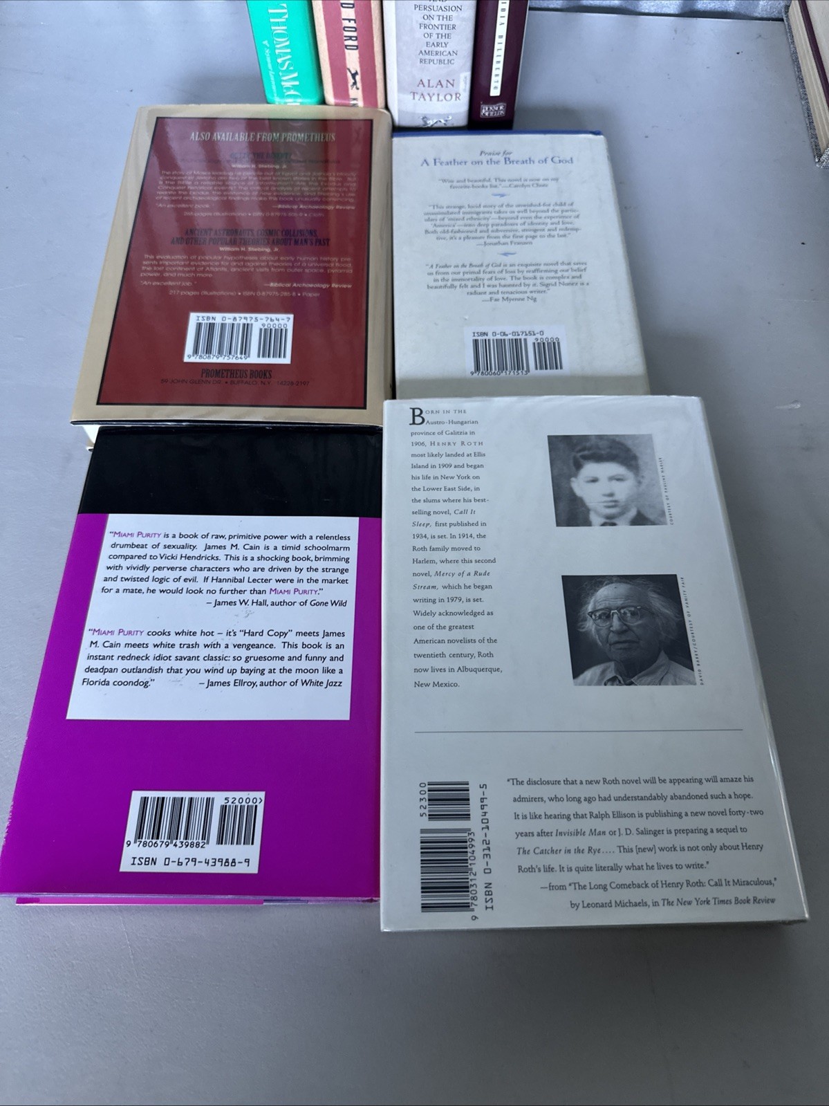 Lot Of 8 Novels Mixed Authors, Genres And Titles Hardcover Dust Jacket Books