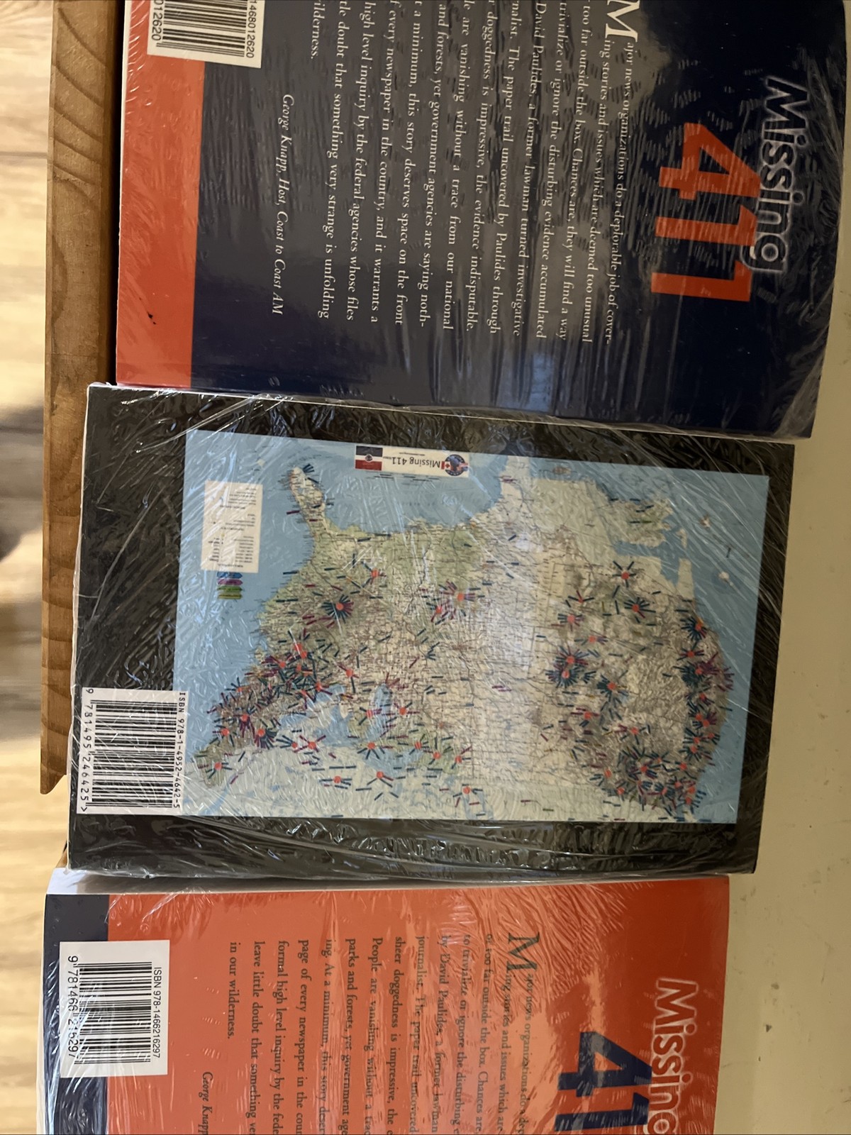 Missing 411 by David Paulides – 5 book set – 4 Unopened