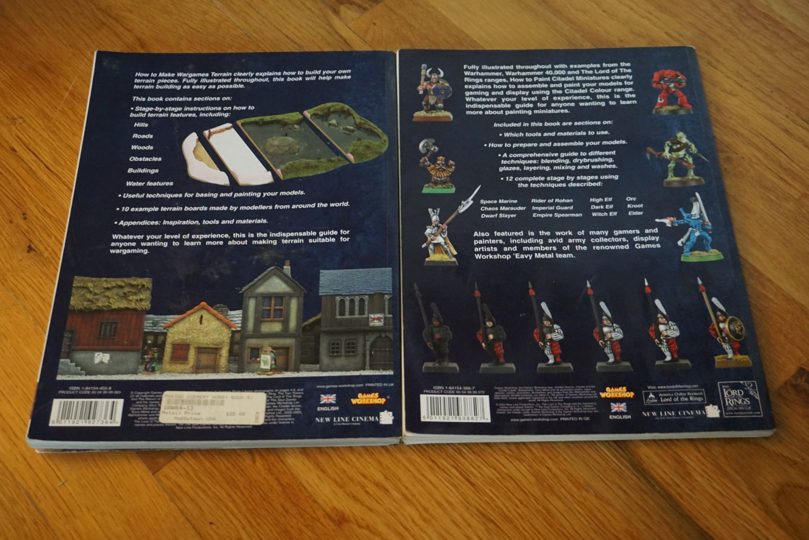 Games Workshop How to Make Wargames Terrain How to Paint Citadel Miniatures