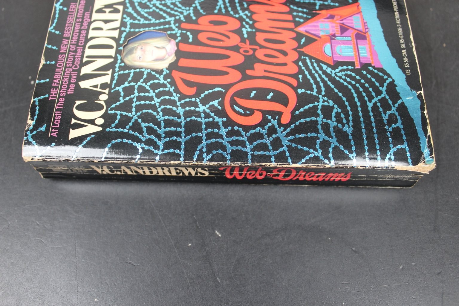 Web of Dreams V.C. Andrews 1990 First Printing Paperback Gothic Pocket Books PB