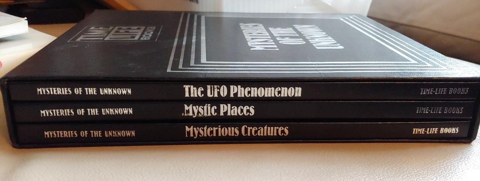TIME-LIFE Mysteries of the Unknown 3x Lot Slipcase UFO PHENOMENON MYSTIC PLACES