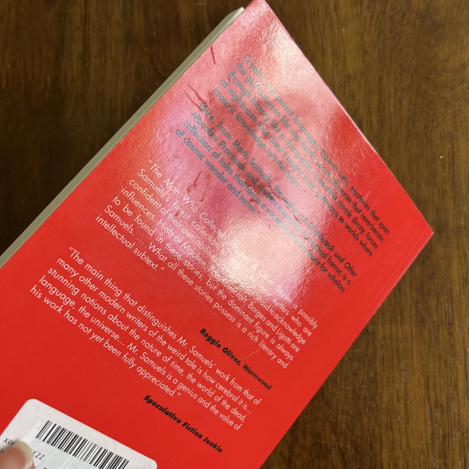 The Man Who Collected Machen and Other … by Samuels, Mark Paperback / softback