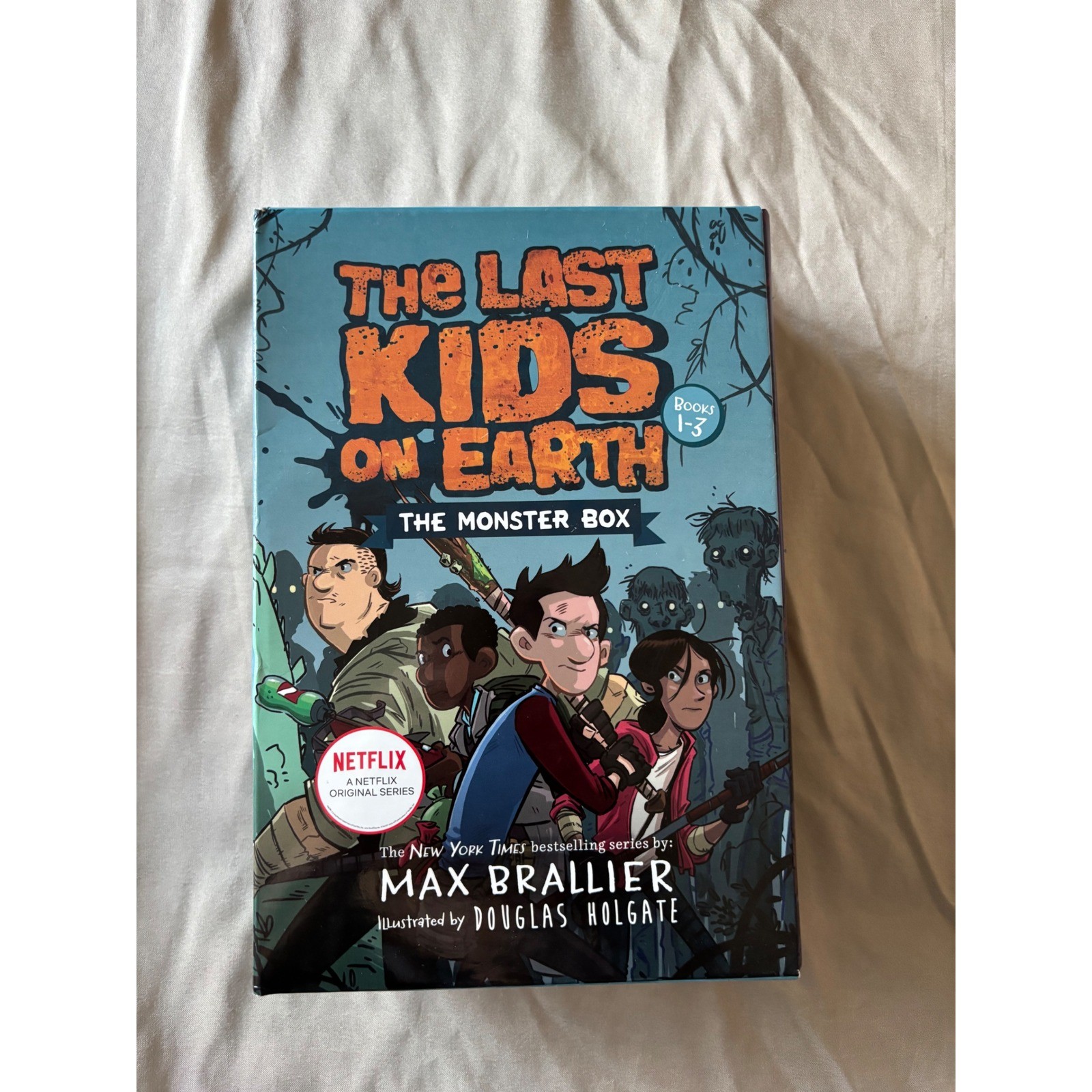 The Last Kids on Earth Monster Box Set Books 1-3 Hardcover Max Brallier Netflix