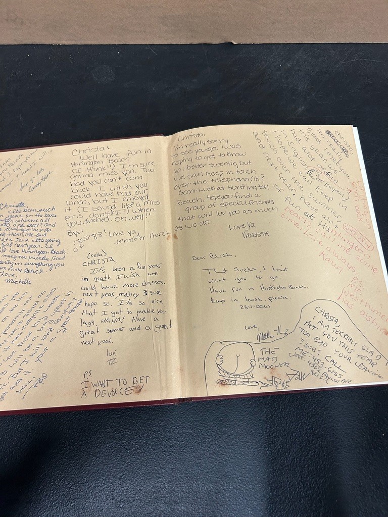 1984 O’FARRELL SCHOOL OF CREATIVE AND PERFORMING ARTS YEARBOOK SAN DIEGO, CA
