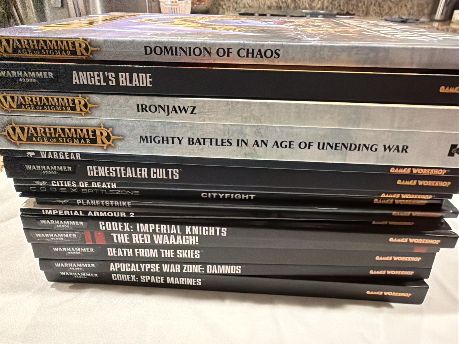 Warhammer 40K Book Games Workshop 40000 Books Lot 16