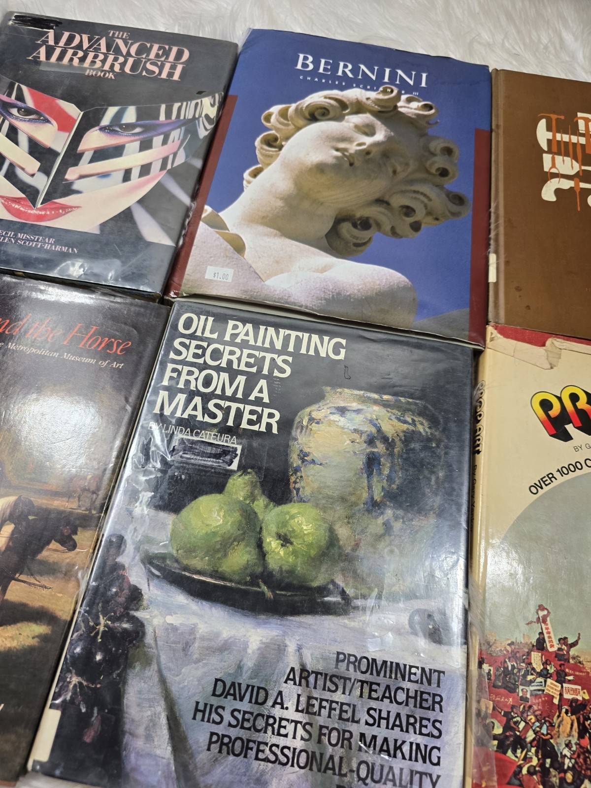 6 Vintage Lot Of Graphic Design Museum Art Paintings Books How To Bundle Lot B4