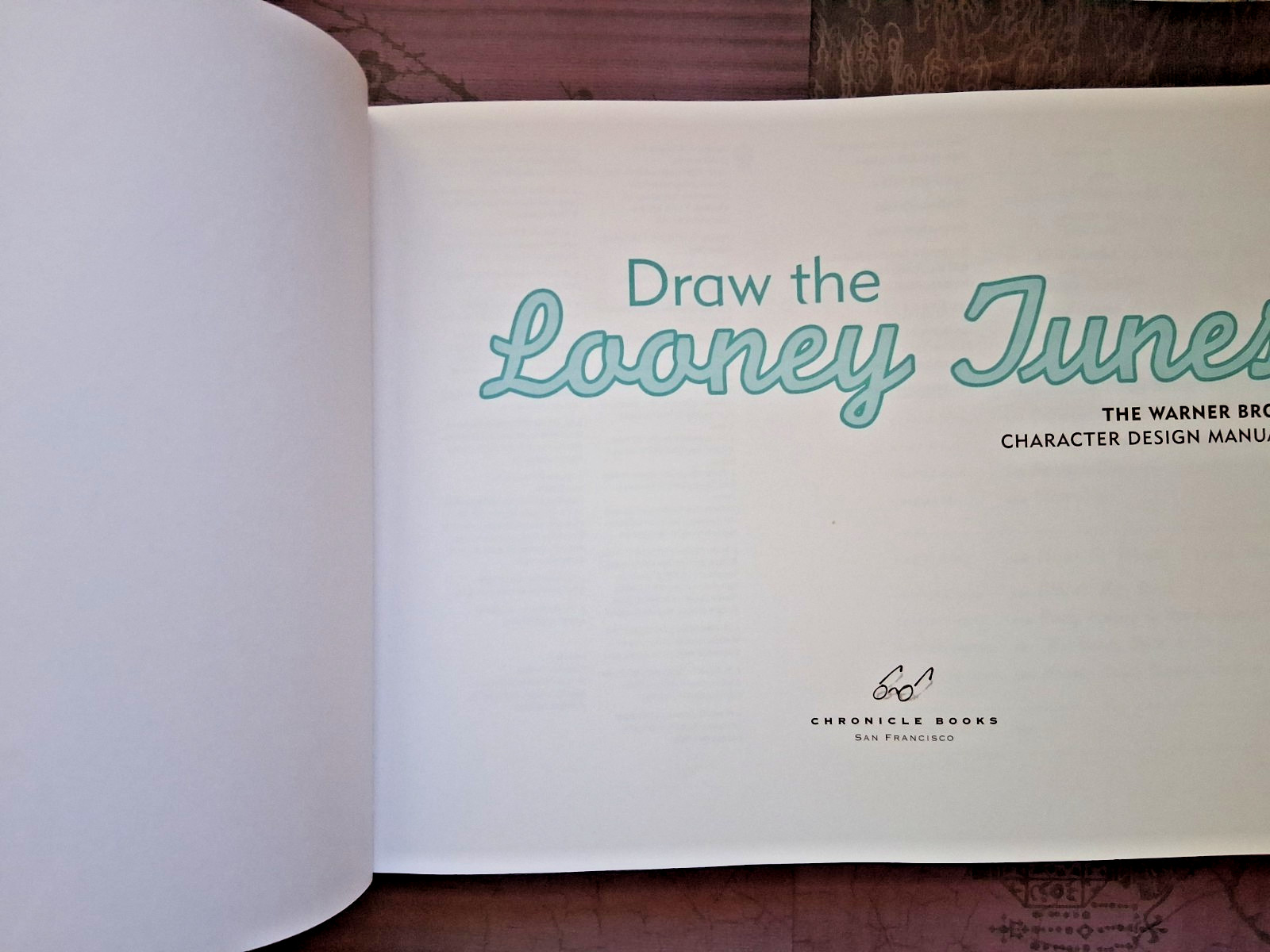 Draw The Looney Tunes Warner Bros. Character Design Manual 2005 Hard Cover Good