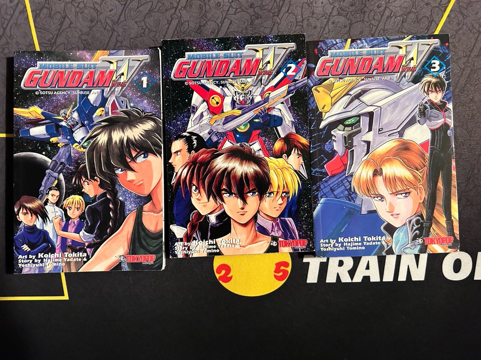 3 MOBILE SUIT GUNDAM WING SOTSU AGENCY MANGA GRAPHIC NOVELS 1,2,3
