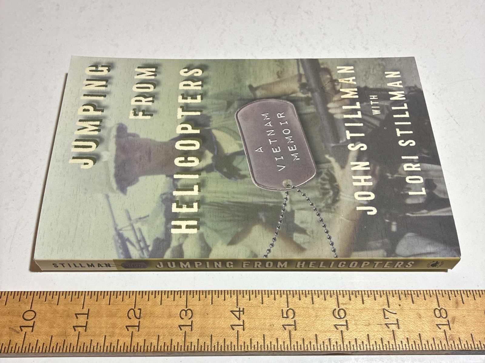 Signed Book Jumping From Helicopters Stillman Memoir Army Airborne Vietnam Books