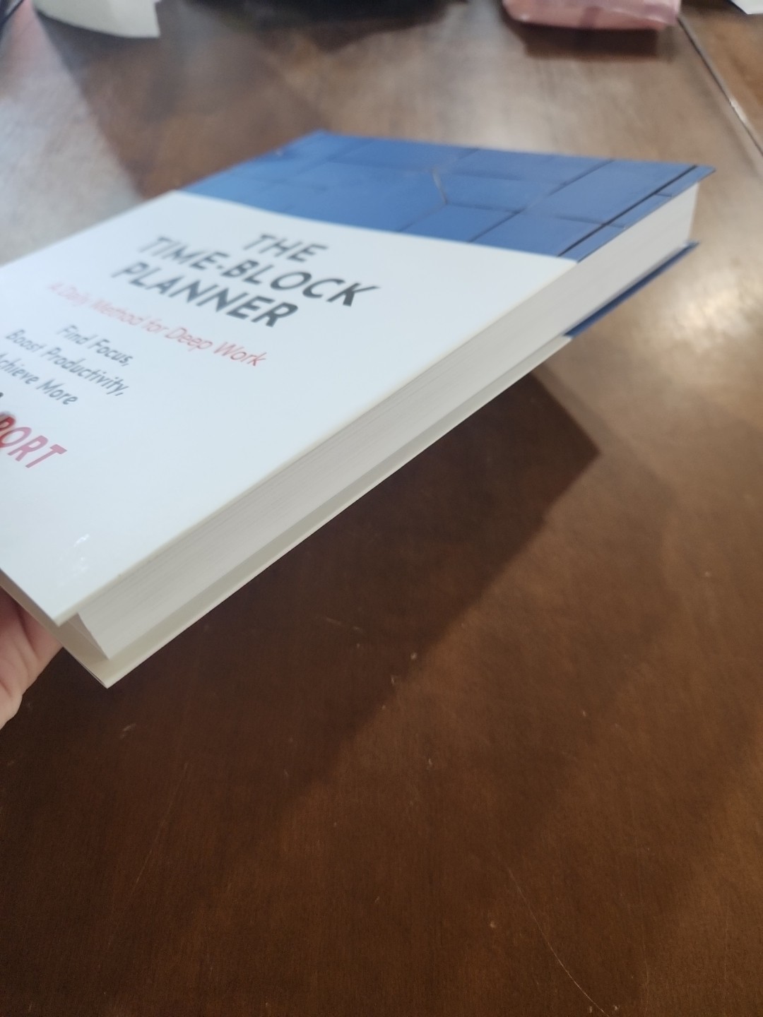 Cal Newport The Time-Block Planner (Paperback)