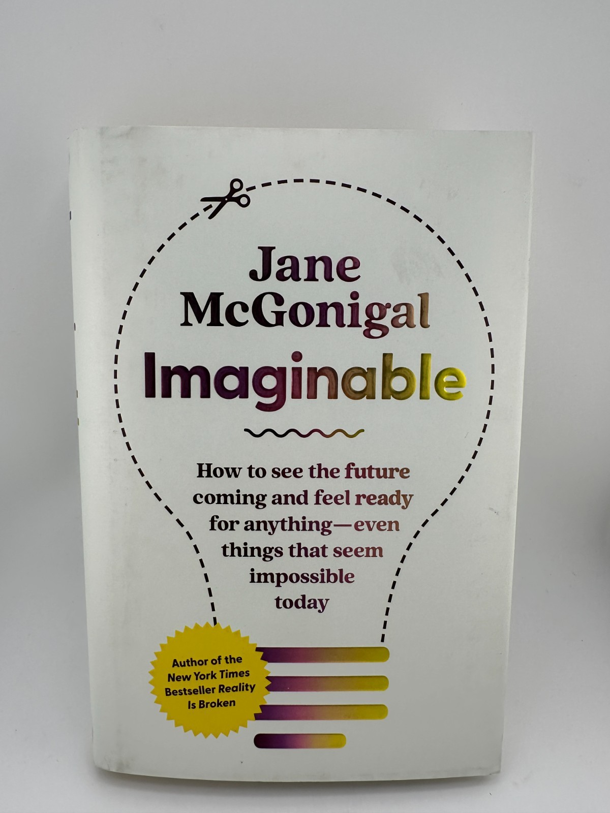 Imaginable by Jane McGonigal Hardcover 1st Ed Spiegel & Grau 2022