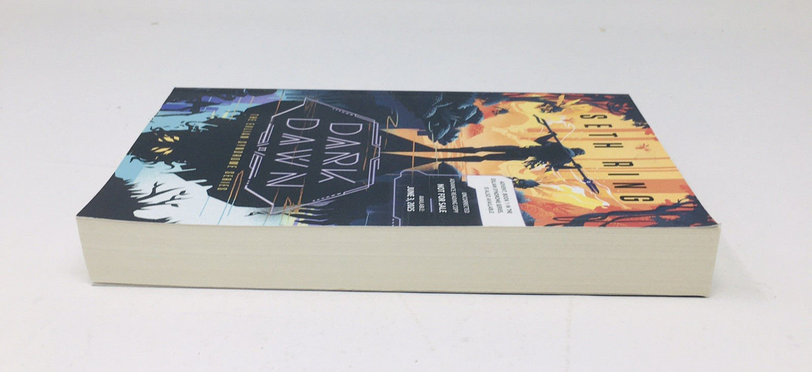 Dark Dawn ARC Seth Ring Fantasy Science Fiction Aliens YA Novel Exlian Syndrome
