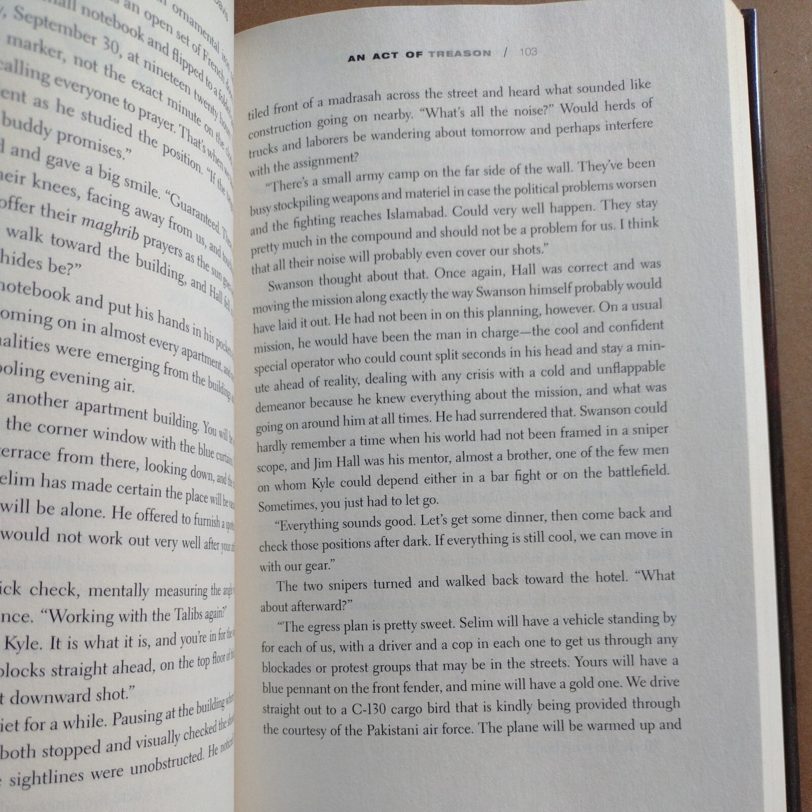 Kyle Swanson Sniper Novels Ser.: An Act of Treason by Donald A. Davis and.