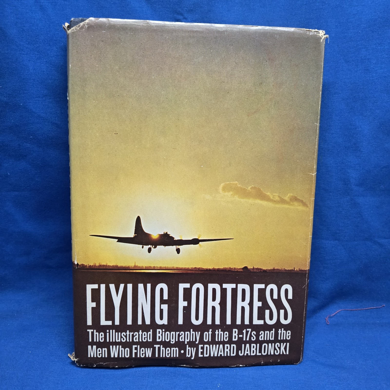 Flying Fortress Illustrated Biography of B-17s Edward Jablonski 1965 Hardcover