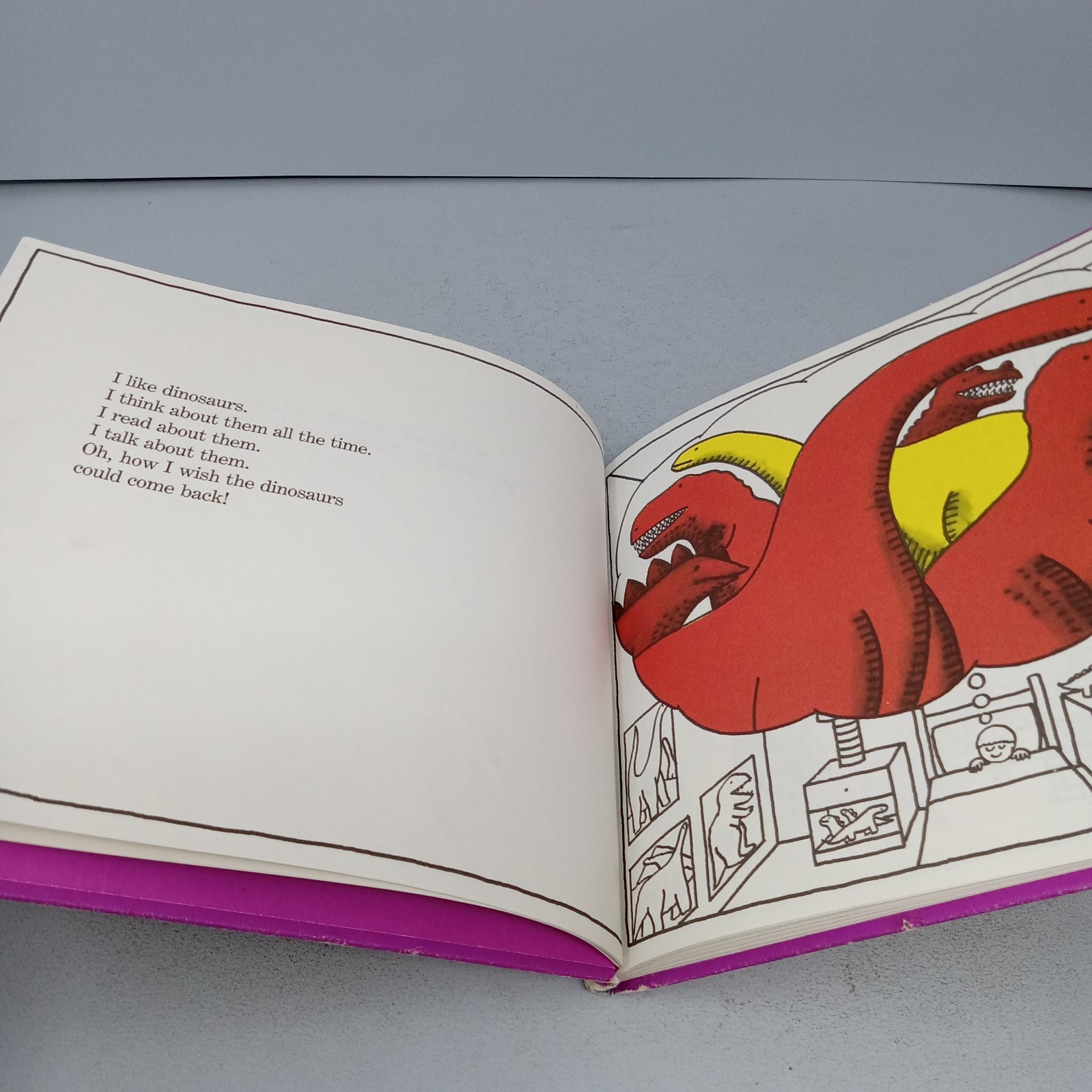 If the Dinosaurs Came Back 1978 Harcourt Brace Jovanovich Hardcover Bernard Most