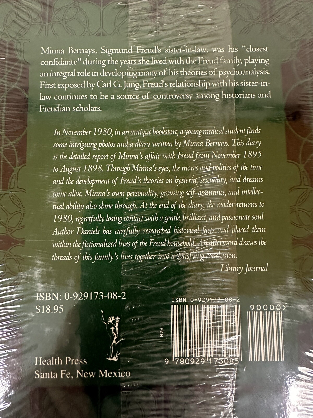 Minna’s Story: The Secret Love of Doctor Sigmund Freud, , Kathleen Daniels, New