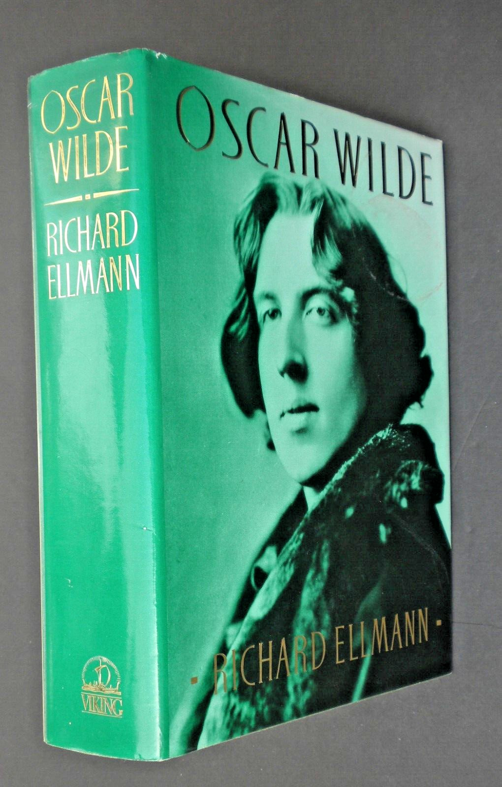 OSCAR WILDE 1988 UK hardcover biography by Richard ELLMANN HCDJ 632 pages
