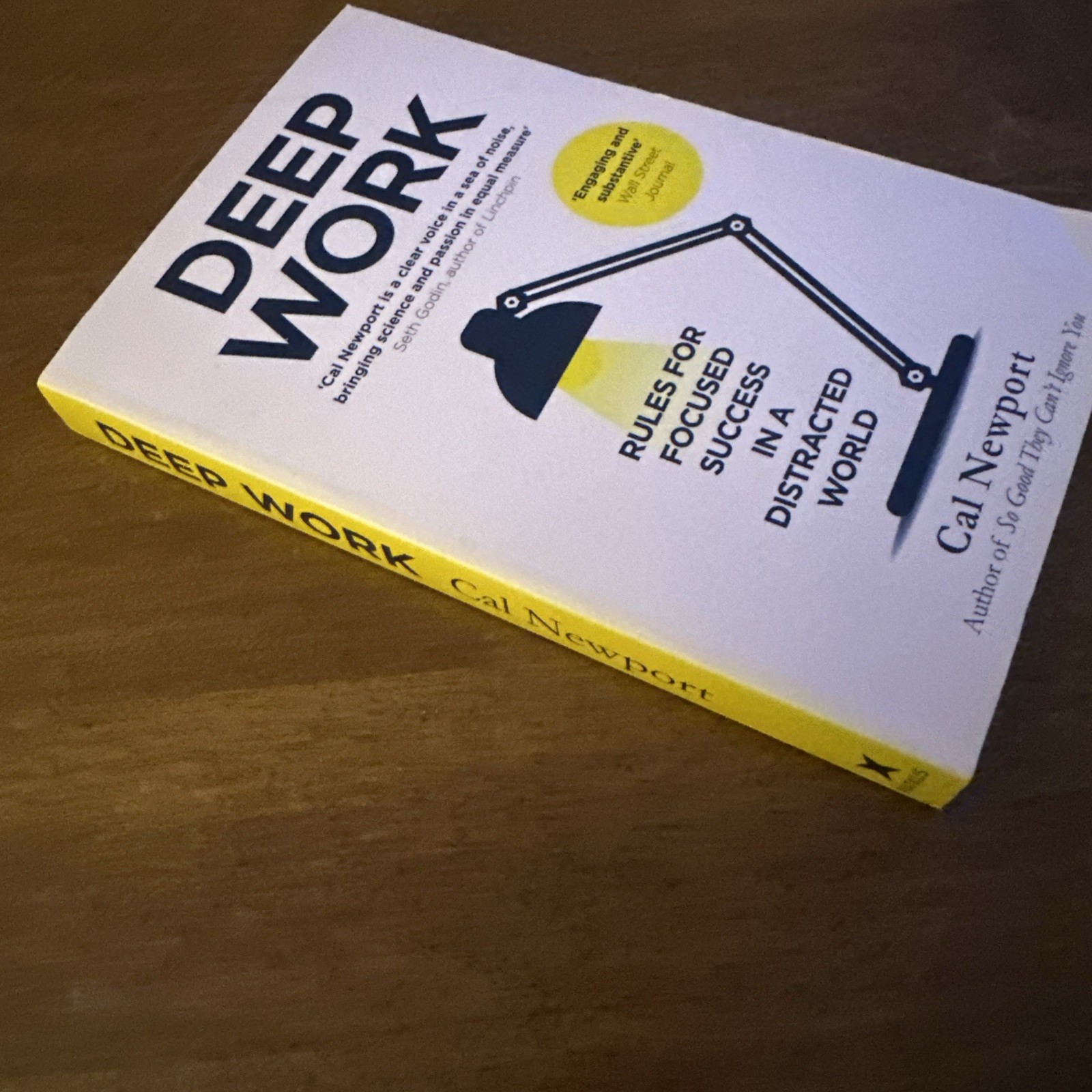 Deep Work: Rules for Focused Success in a Distracted World -GOOD NO WRITING