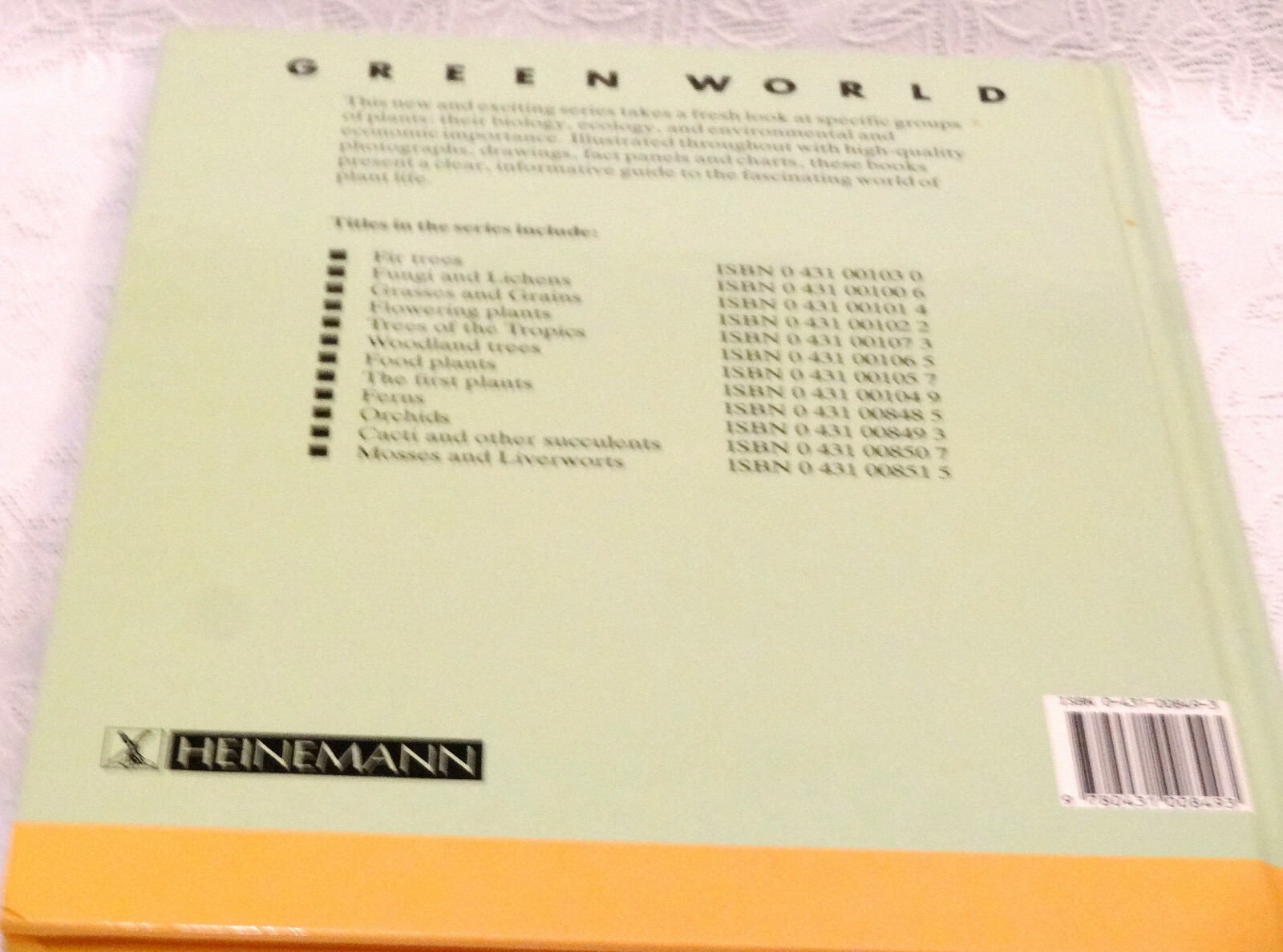 Orchids Green World Deni Bown 1991 Heinemann Educational Books, Ltd.