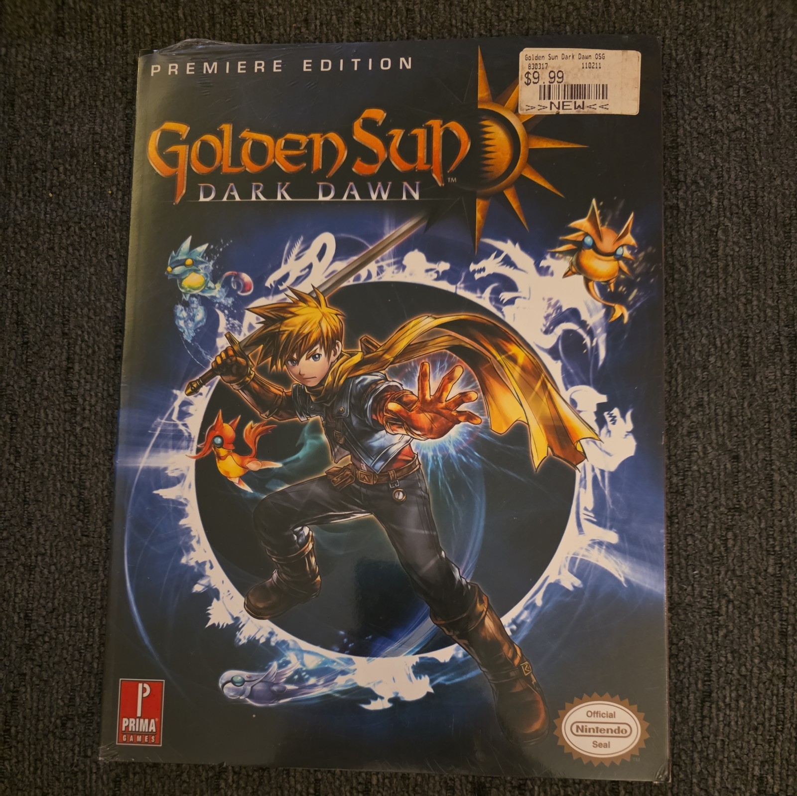 Golden Sun Dark Dawn Prima Official Game Guide by Stephen Stratton NEW