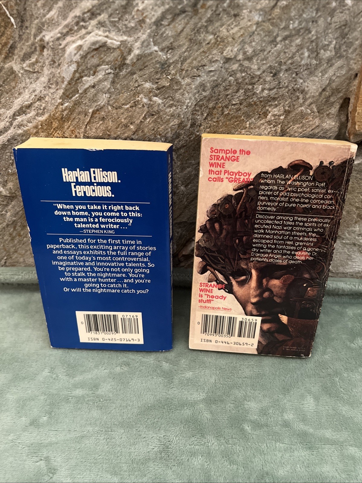 Stalking The Nightmare & Strange Wine by Harlan Ellison – Short Story Collection