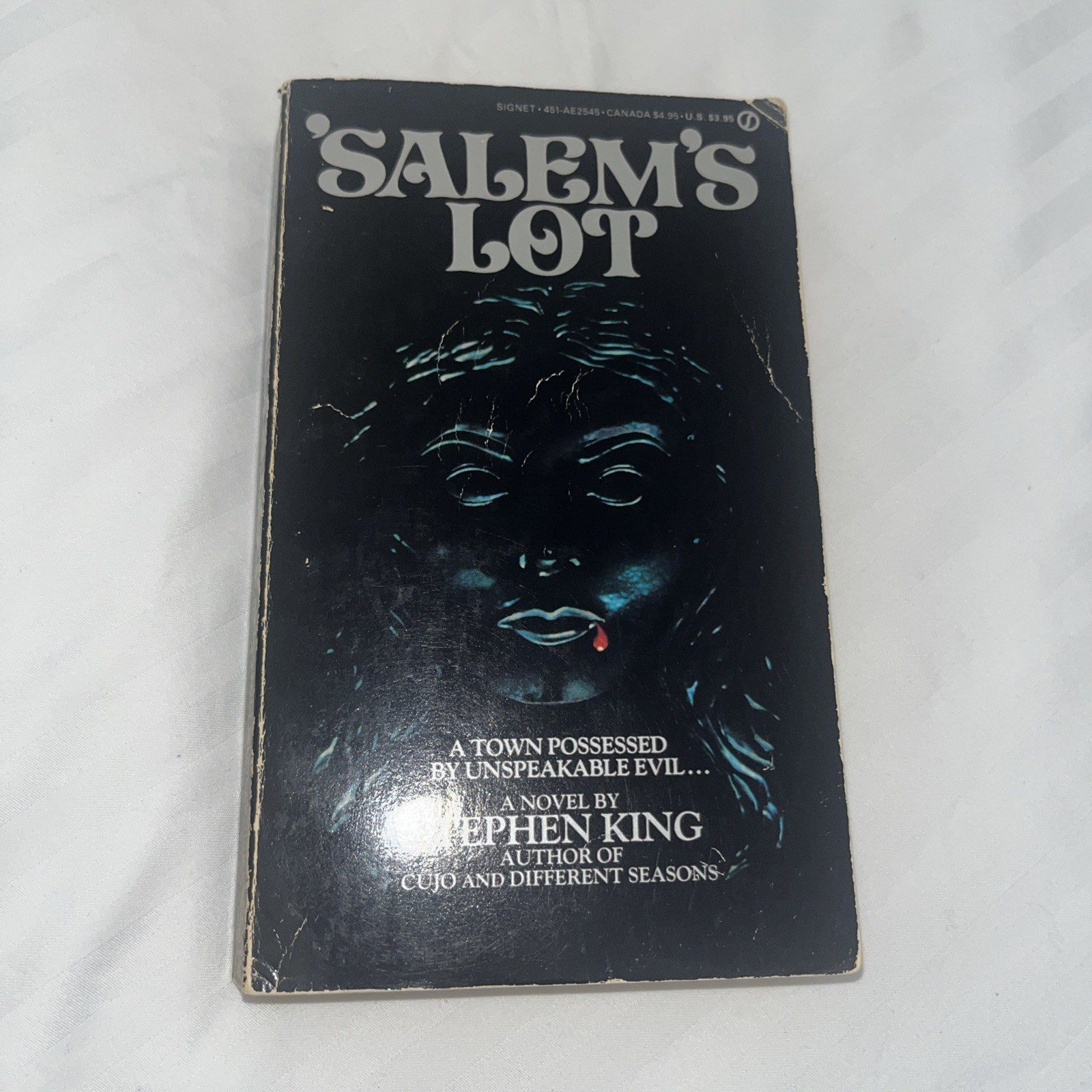 Salem’s Lot by Stephen King Paperback Book 1976