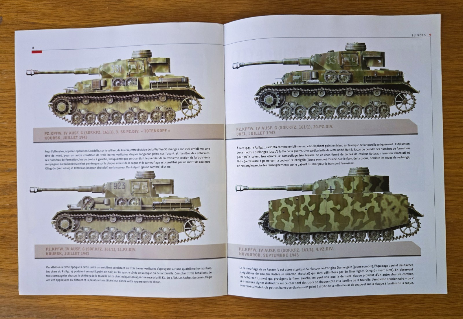 Panzer Collectible Scale Model 3: Pz.Kpfw. IV Ausf G (French Language, 12 Pages)