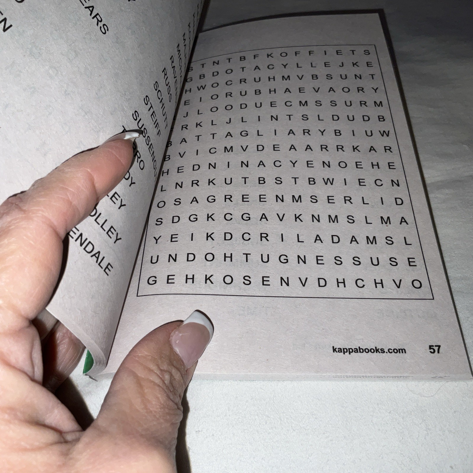 KAPPA Word-Find Pocket Puzzle Volume 252 Pages 129 W/ 58 Puzzles Large Print NEW