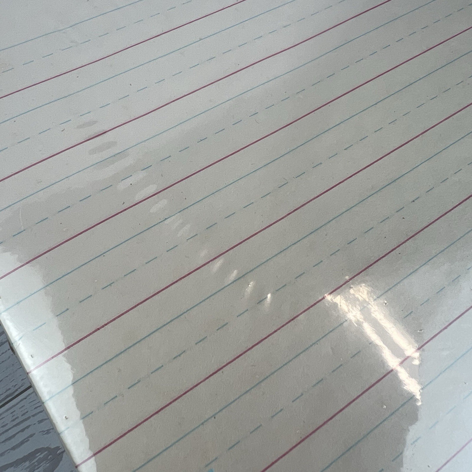 HANDWRITING PAPER GRADE 1: 5/8 INCH RULING-RED By Zaner-bloser **BRAND NEW**