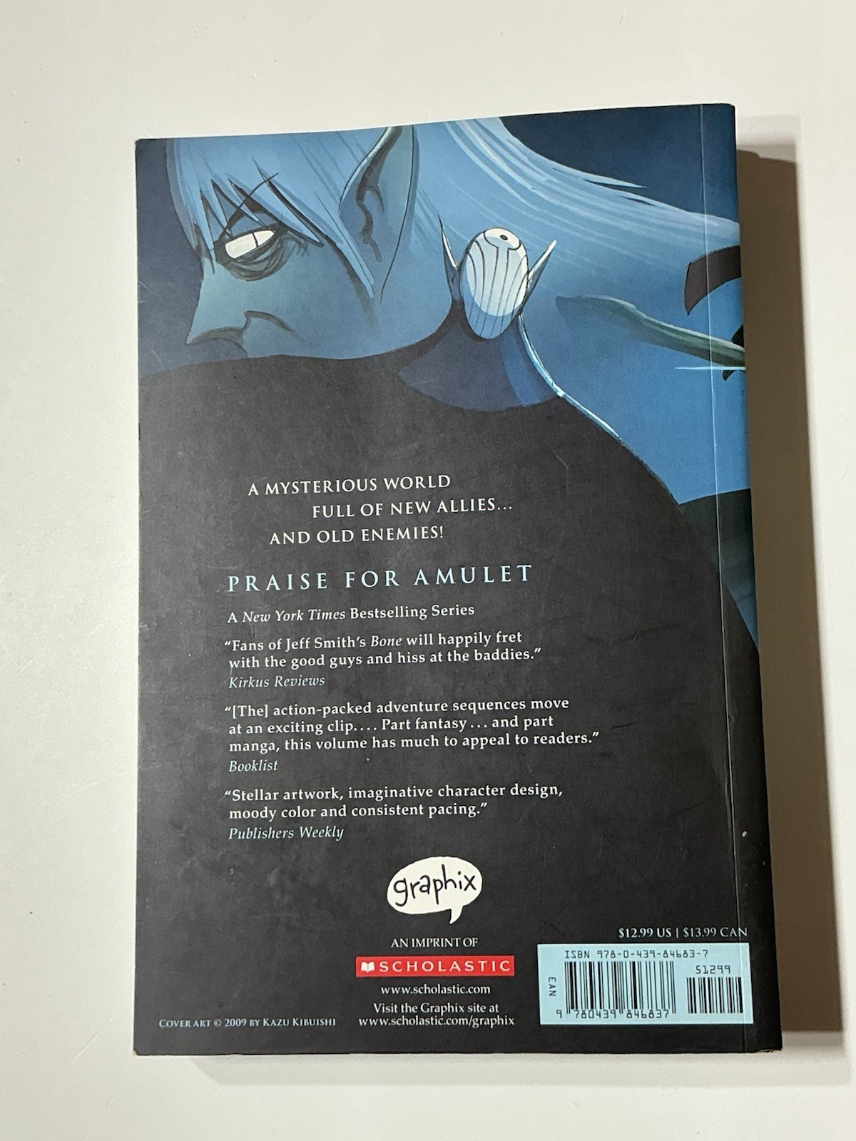 Lot 9 AMULET Books #1-9 Complete Series Set by Kazu Kibuishi Graphic Novels