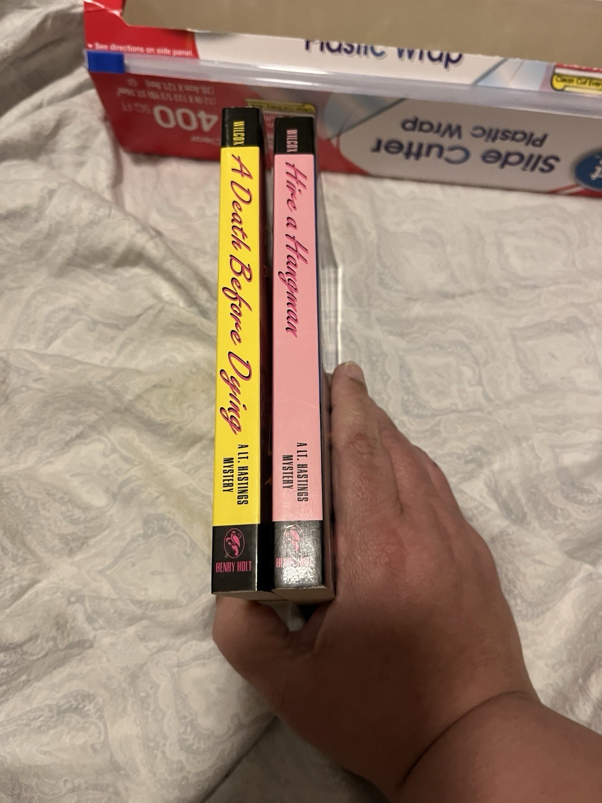 2-Pack Of Collin Wilcox Paperback Books