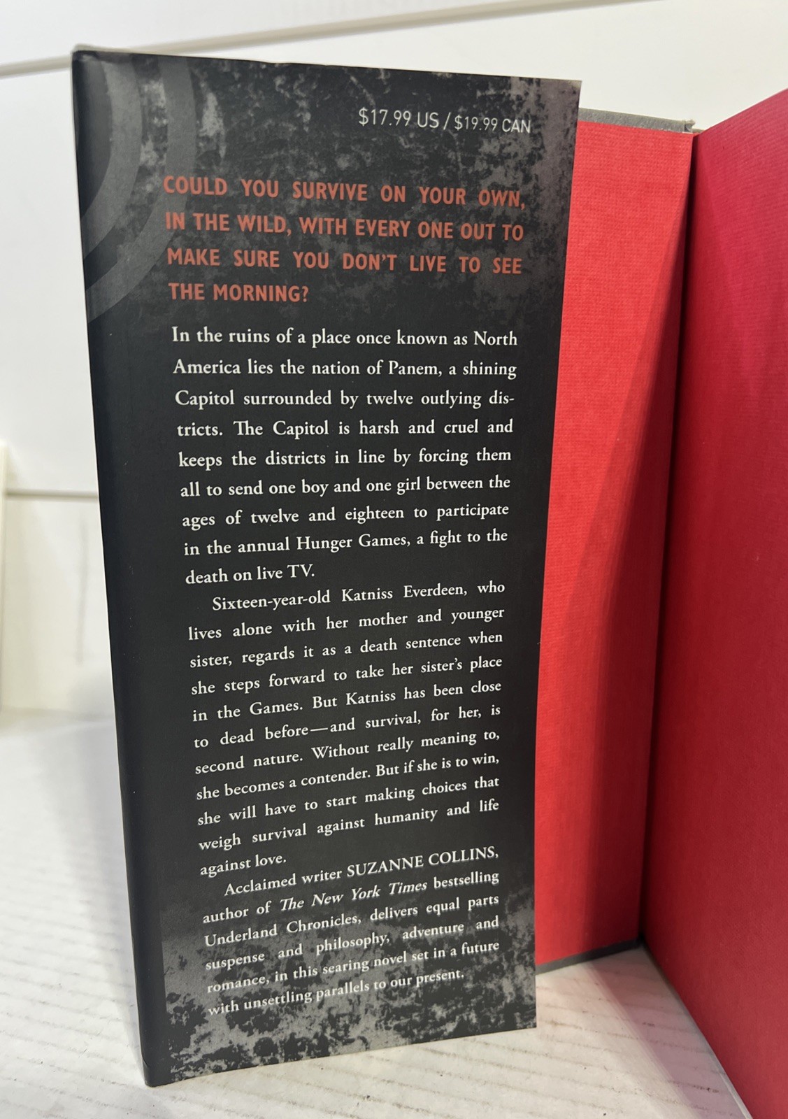 Suzanne Collins Hardcover Set The Hunger Games – Catching Fire – Mocking Jay