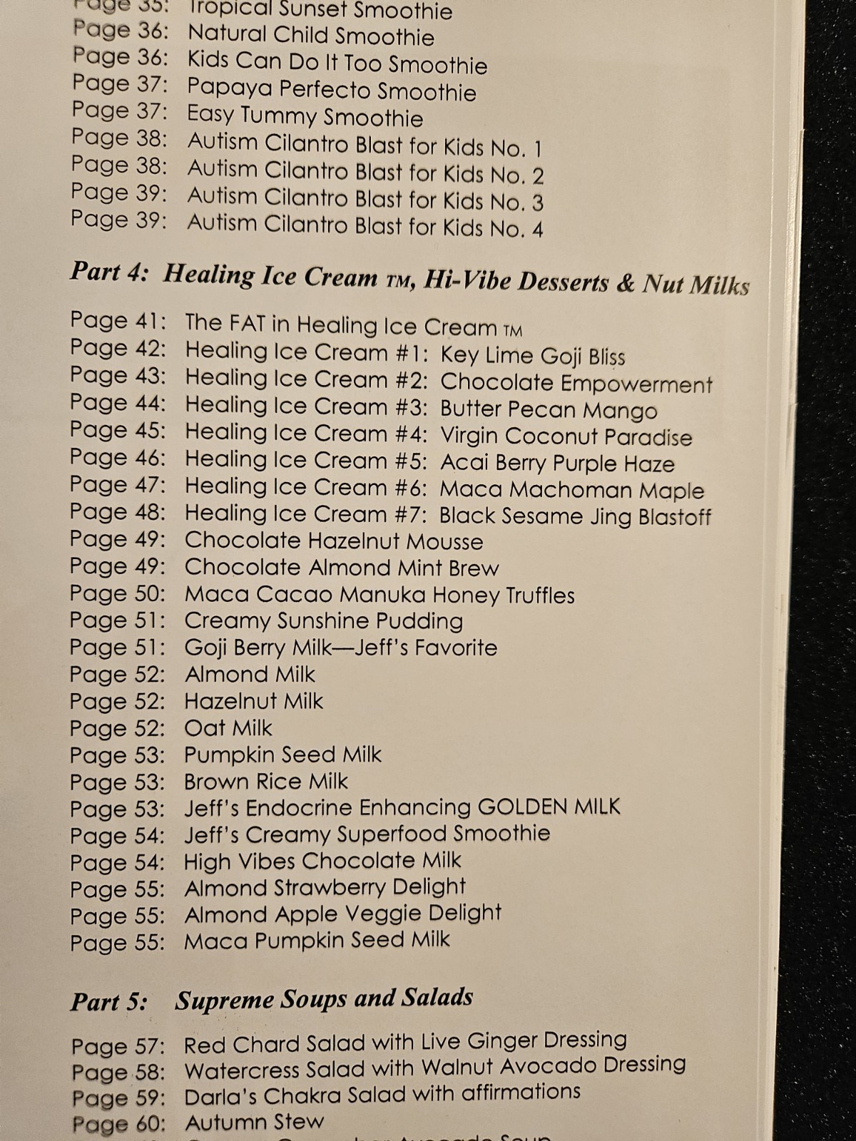 Food Healing Science Smoothie Formula Book By Jeff Primack 95 Recipes 10th Anniv