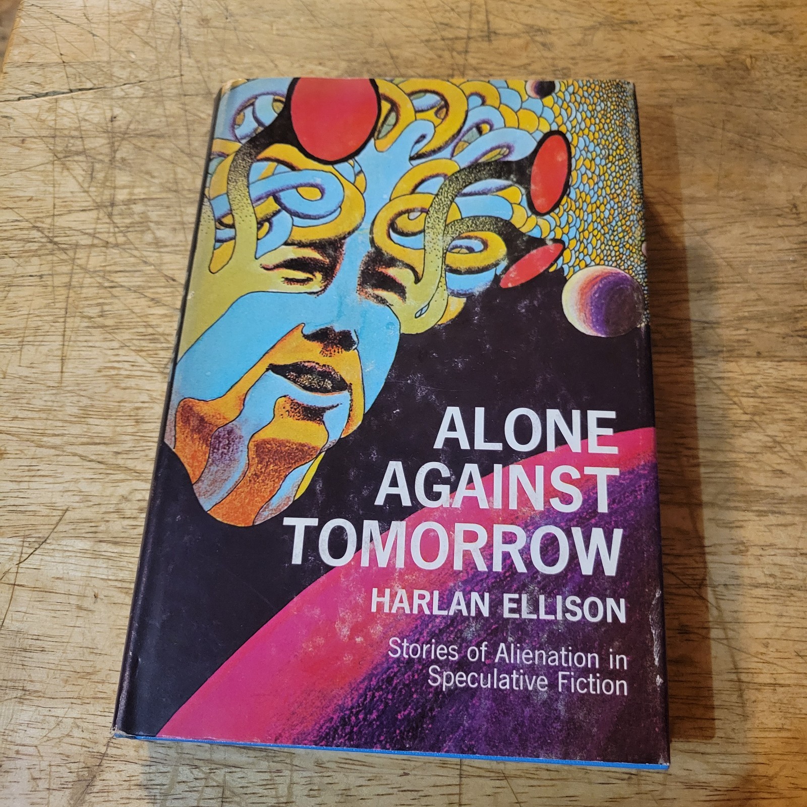 Alone Against Tomorrow by Harlan Ellison HB DJ 1971 Book Club Edition
