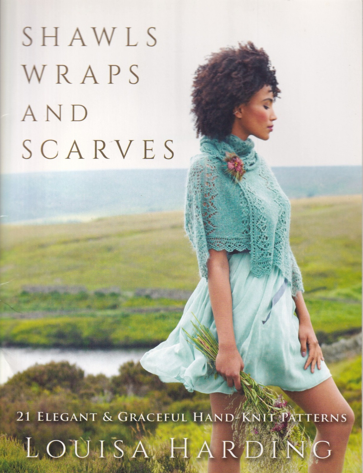 Shawls Wraps and Scarves 21 Patterns by Louisa Harding (2020, Trade Paperback)